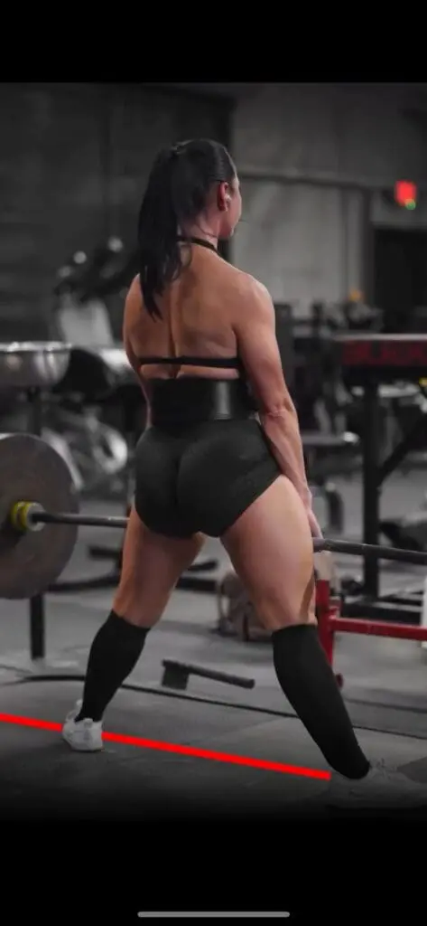 As many people reach the standing position at the end of the exercise, they often move their hips forward,