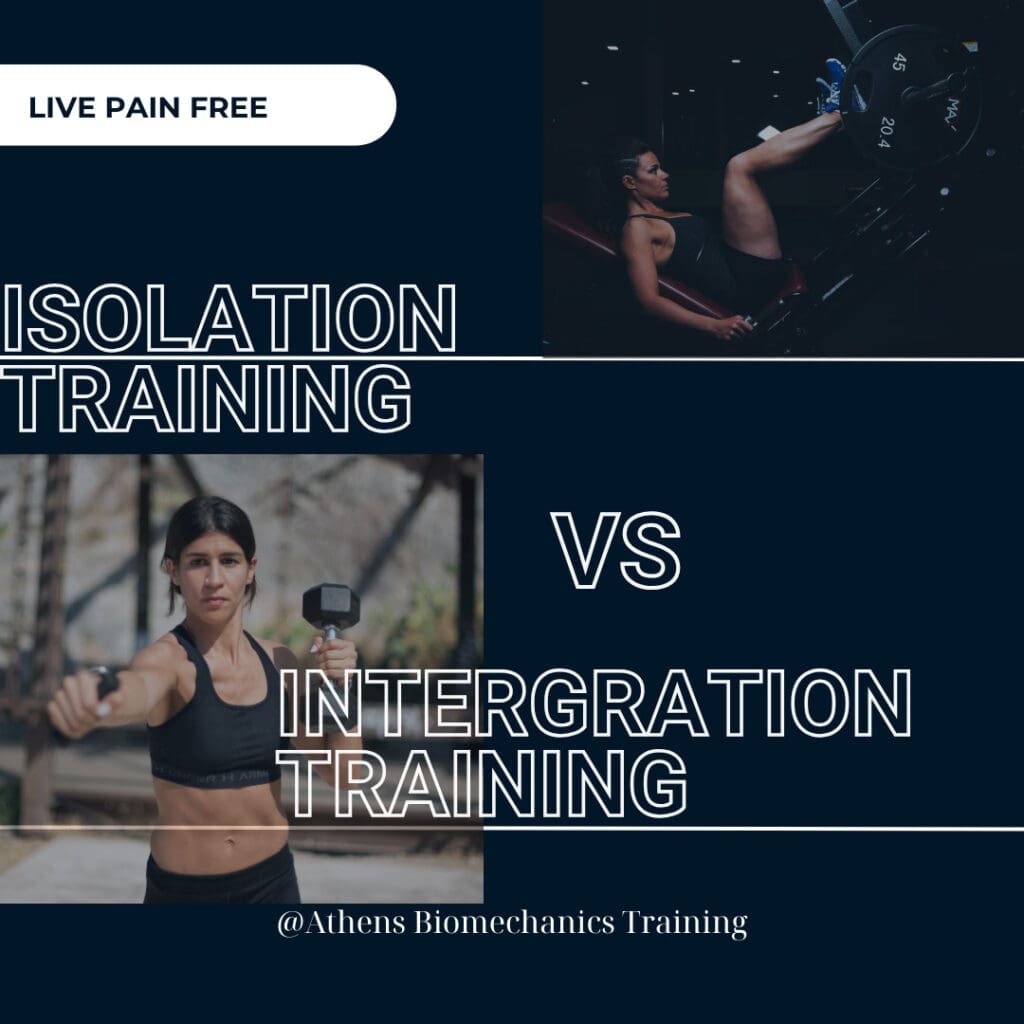 Isolated Training vs Integrated Muscle Training